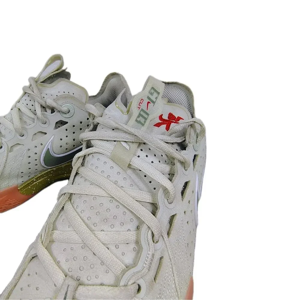 Nike Air Zoom GT Cut 3 Christmas Basketball Shoes Mens 7.5 Womens 9 DV2913-005